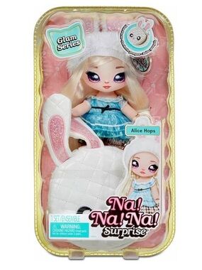 Alice Hops Doll - Blue & White